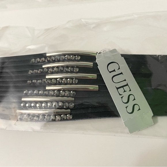 Guess Black and White Bracelets Lot of 2 - Picture 3 of 16